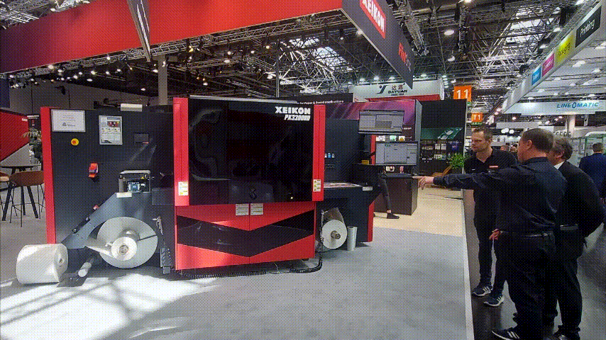 Xeikon PX3300HD na Drupa 2024: Revolução na Impressão de Rótulos 