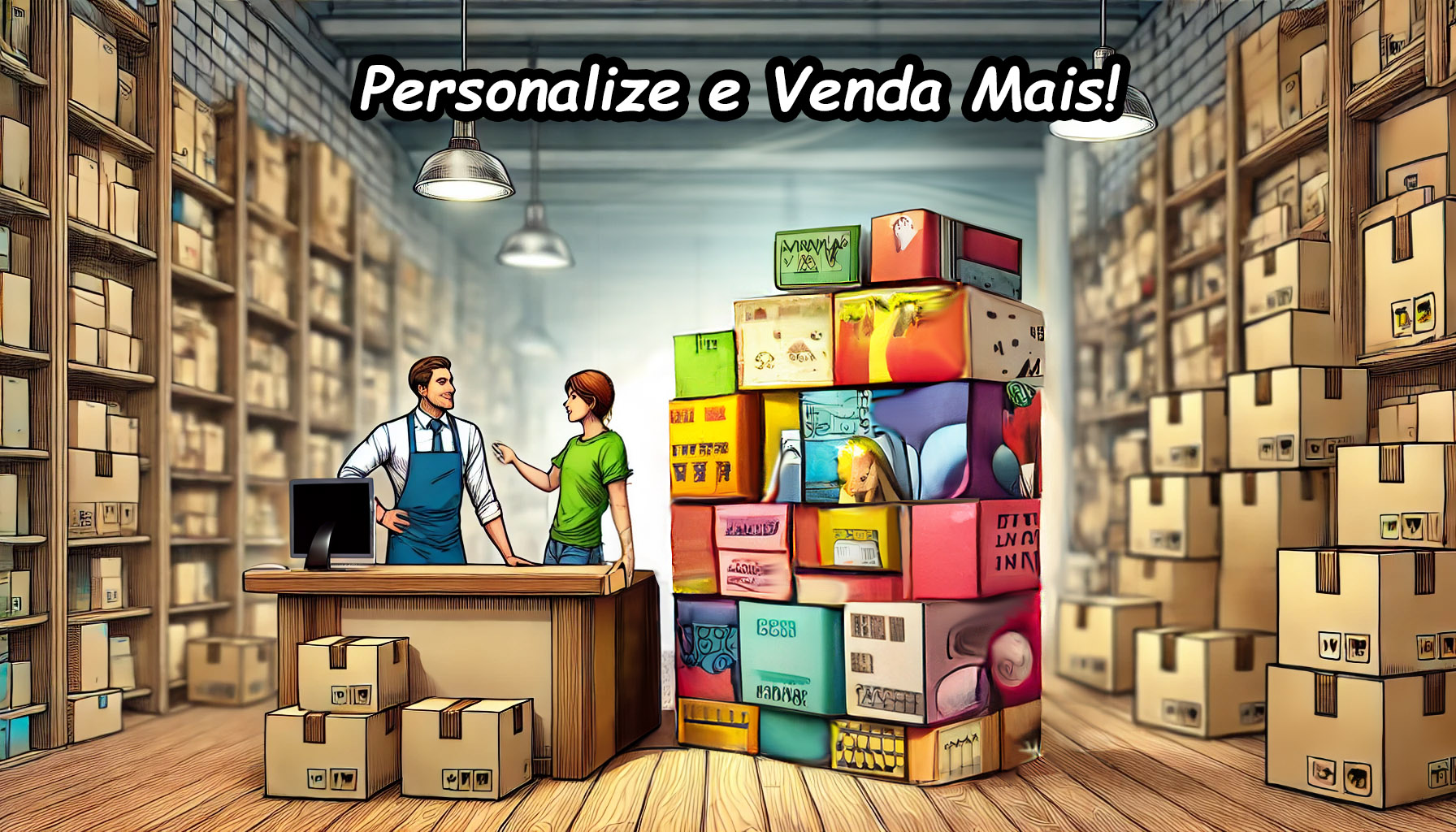 Que tal abrir um negócio de sucesso? Caixas rápidas e personalizadas! 