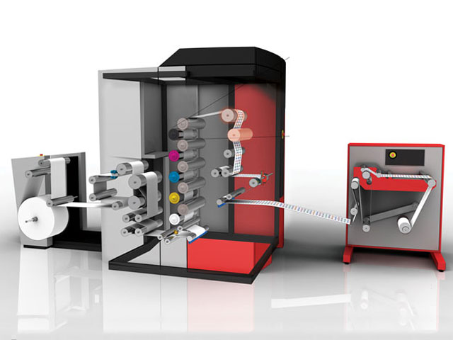 Xeikon para Rótulos e Etiquetas - Estrutura Interna