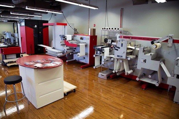 Xeikon para Rótulos e Etiquetas - Instalações da Labels in Motion