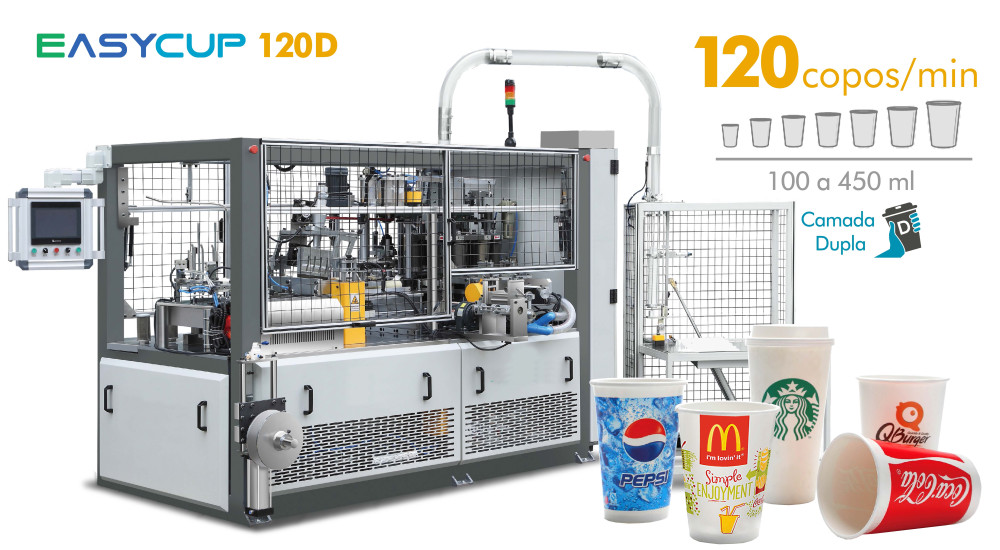EasyCup 120D - Formadora de Copos de Papel