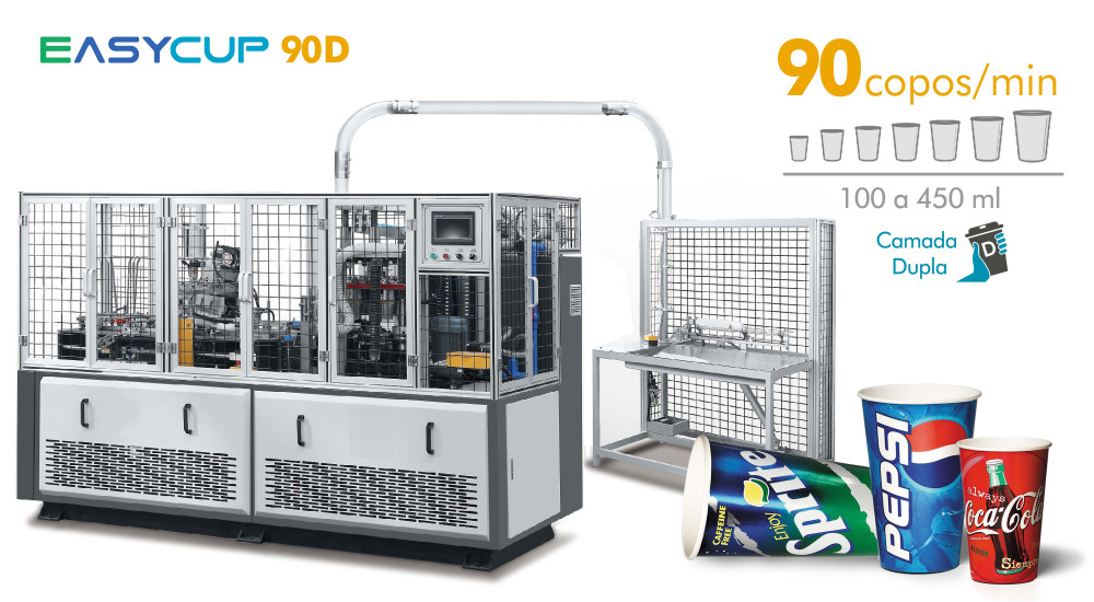 EasyCup 90D - Formadora de Copos de Papel