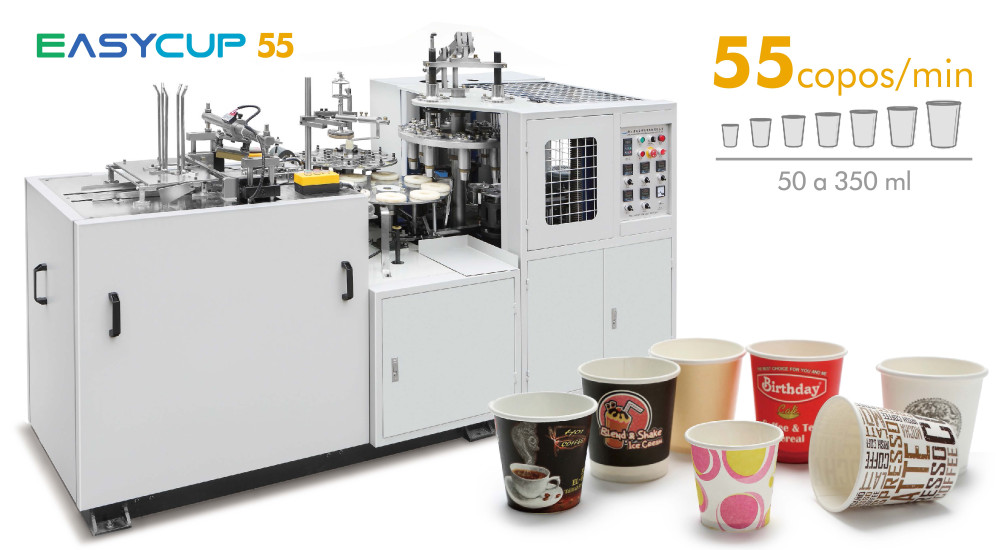 EasyCup 55 - Formadora de Copos de Papel