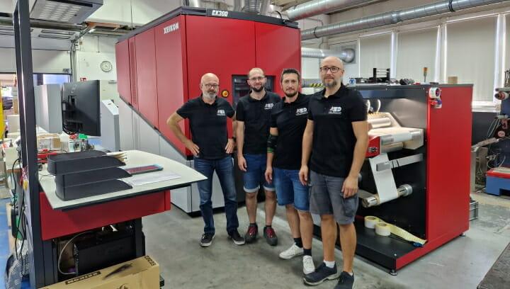 Outro cliente Xeikon satisfeito!