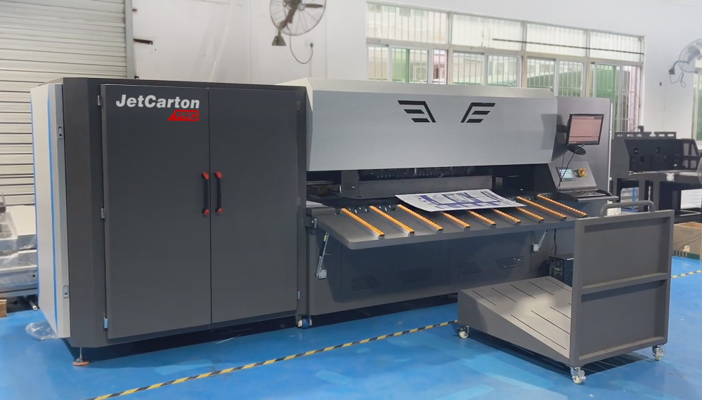 JetCarton Pro SE - Impressora Digital de Alta Velocidade para Papelão 