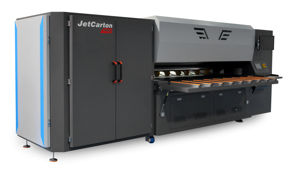 JetCarton Pro SE - Impressora Digital de Alta Velocidade para Papelão 