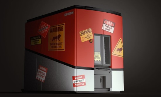 Xeikon LION LX3000 - Incrível poder na impressão de rótulos. Perigosamente produtiva.